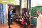Tom Randall MP visits Killisick Junior School in Arold