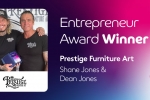 Prestige Furniture Art are Entrepreneur Award winners
