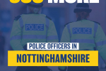 380 more police officers across Notts