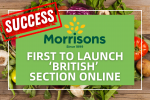 Morrisons launch 'British' section online