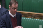 Tom Randall MP asking the Home Secretary for an update on the processing of visas for those Ukrainian refugees currently in northern France